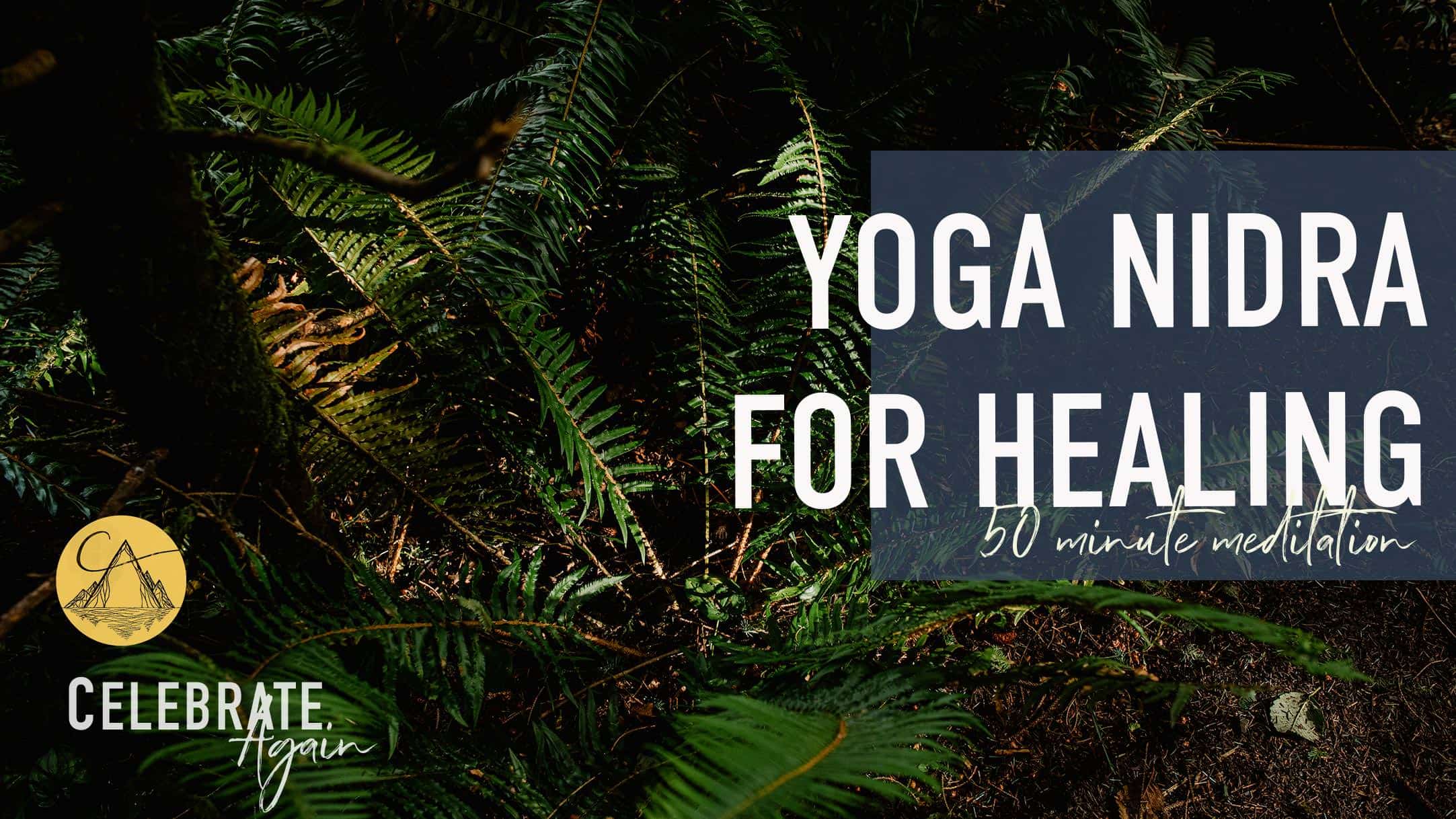 Yoga Nidra for Healing 50 Minuted Guided Meditation