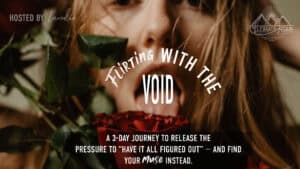 flirting with the void header